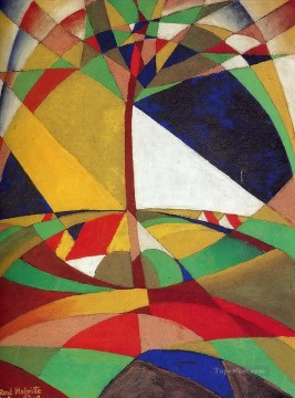 抽象的かつ装飾的 Painting - 風景 1920 シュルレアリスム